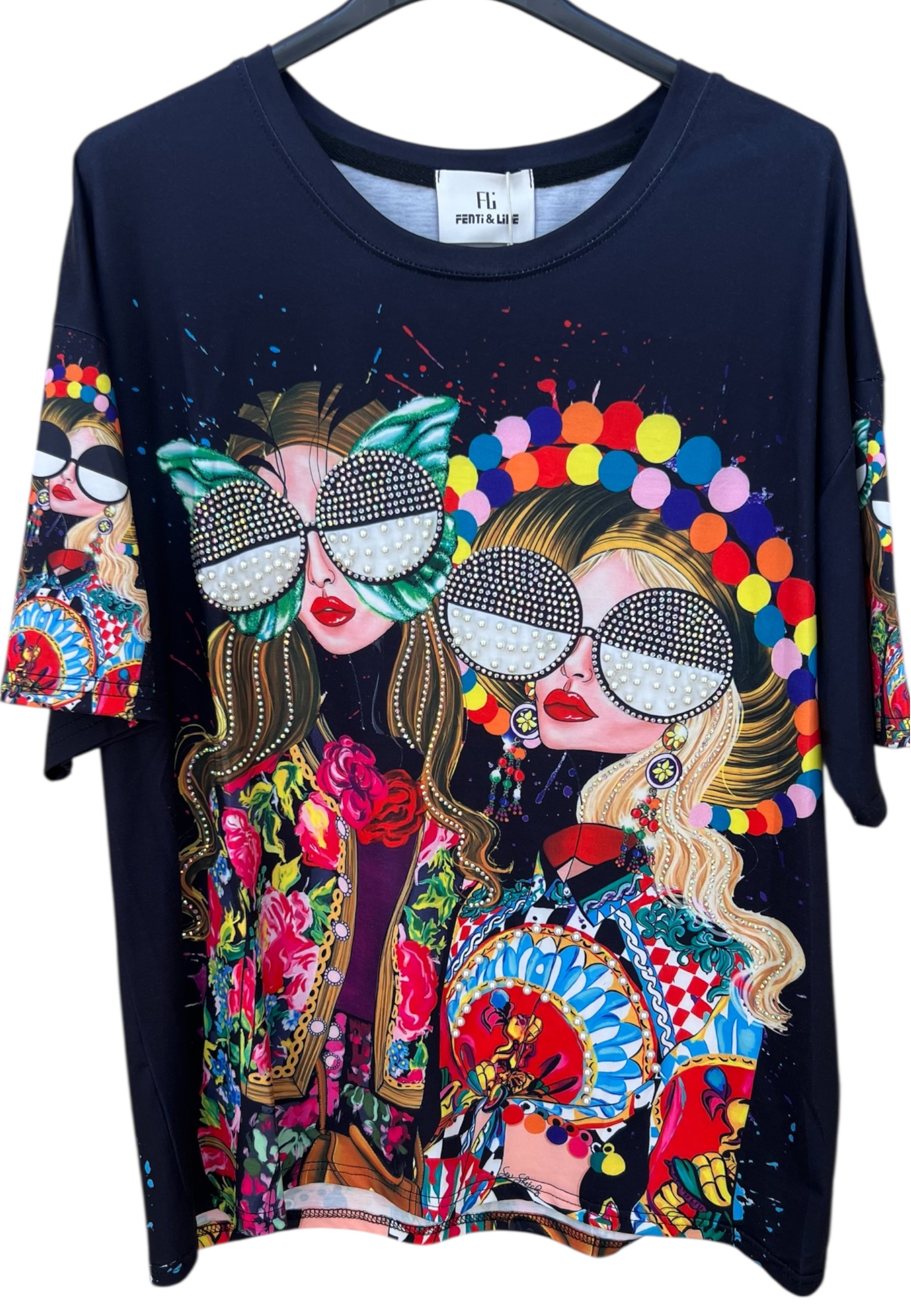 Camiseta estampada brilli brilli