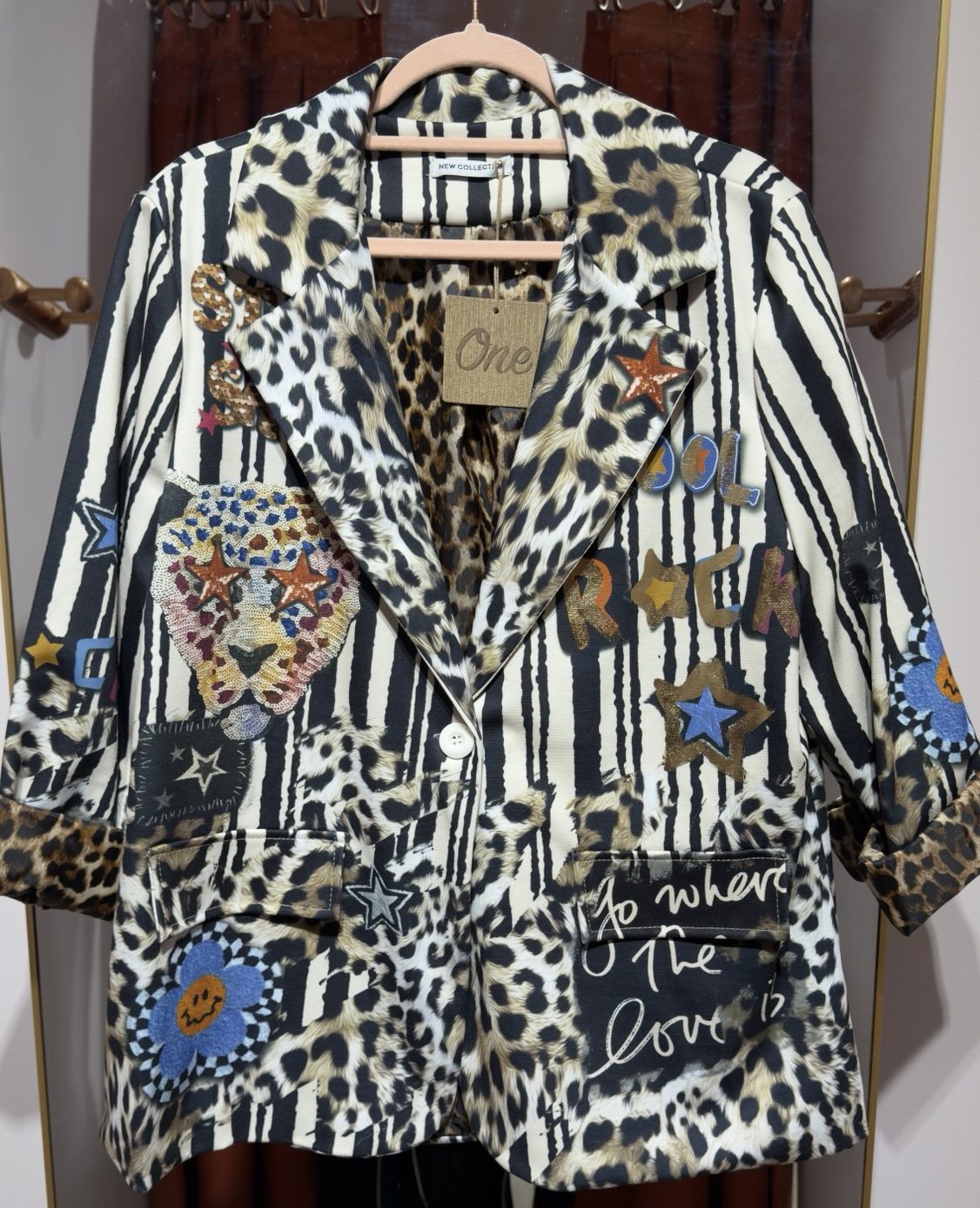 Americana tigre Aloha Moda - Imagen 4