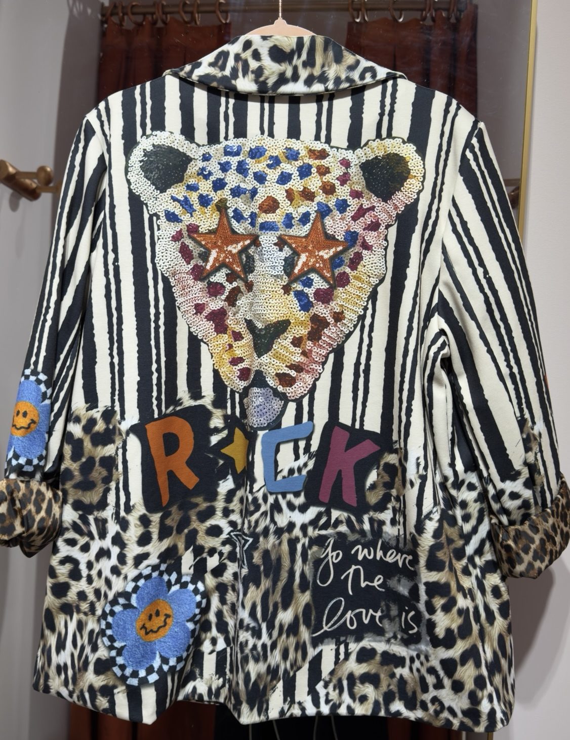 Americana tigre Aloha Moda - Imagen 3