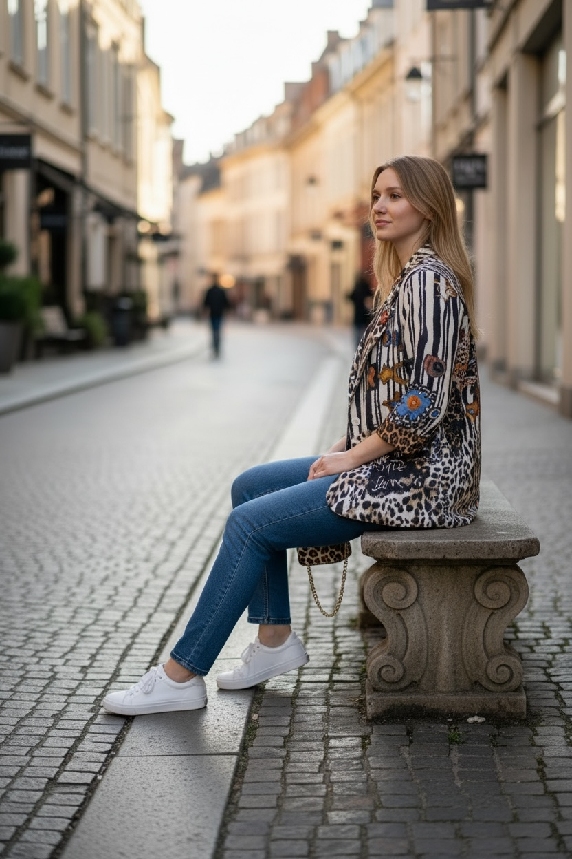 Americana tigre Aloha Moda - Imagen 5