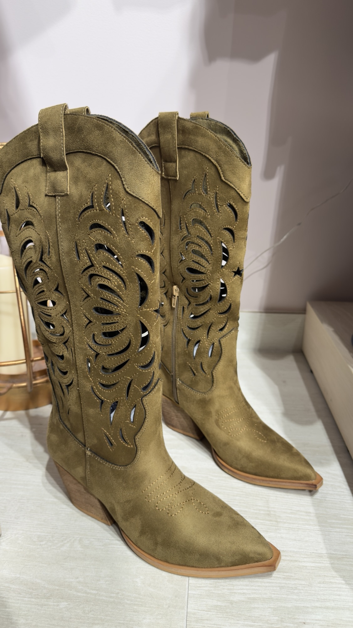 Bota campera calada aloha