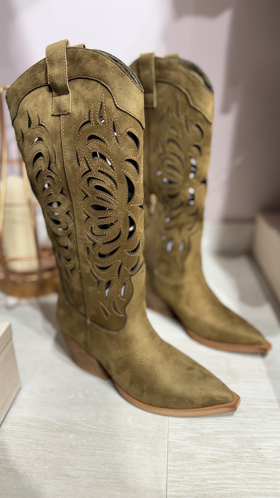 Bota campera calada aloha