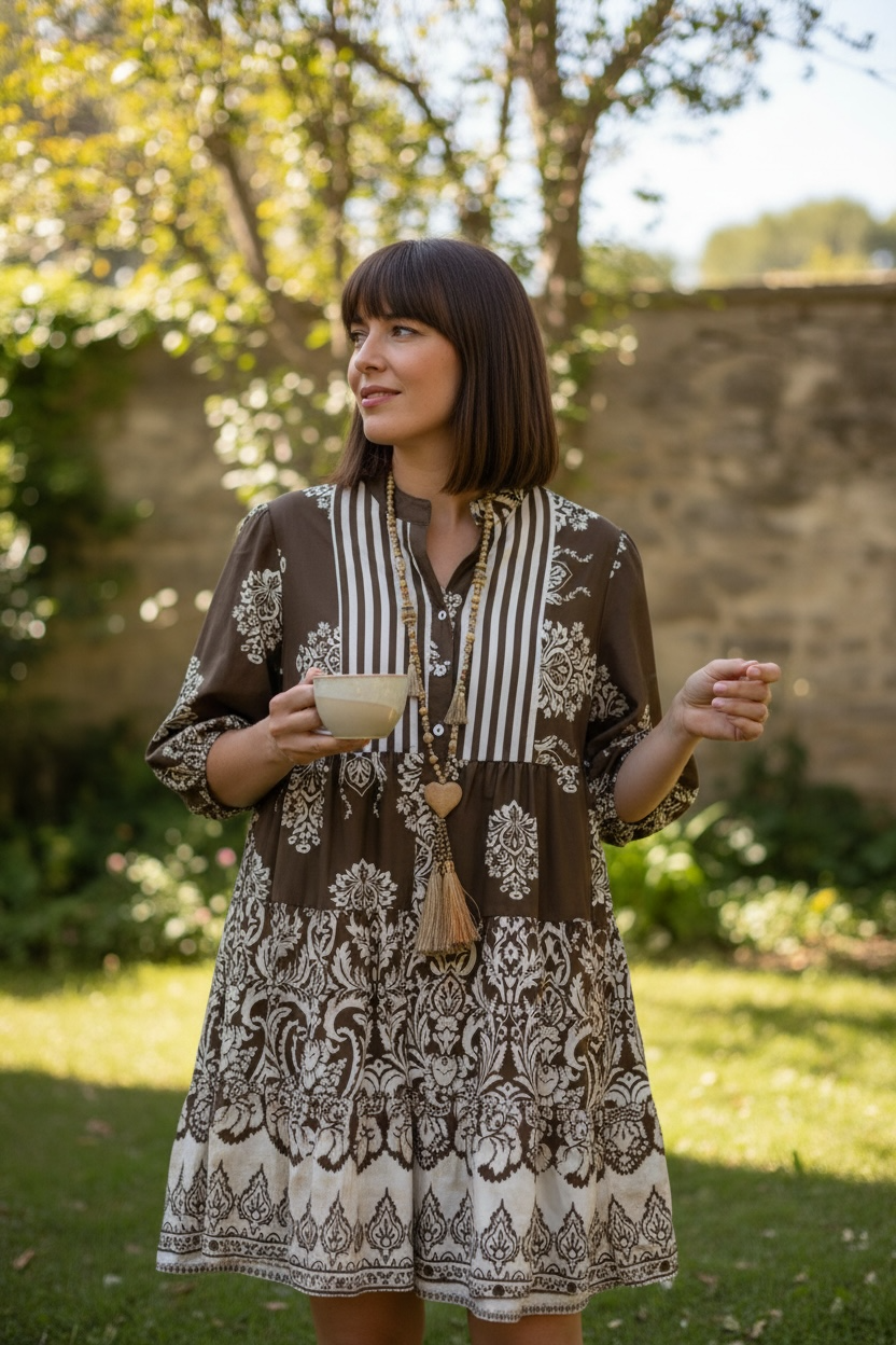 vestido tira aloha