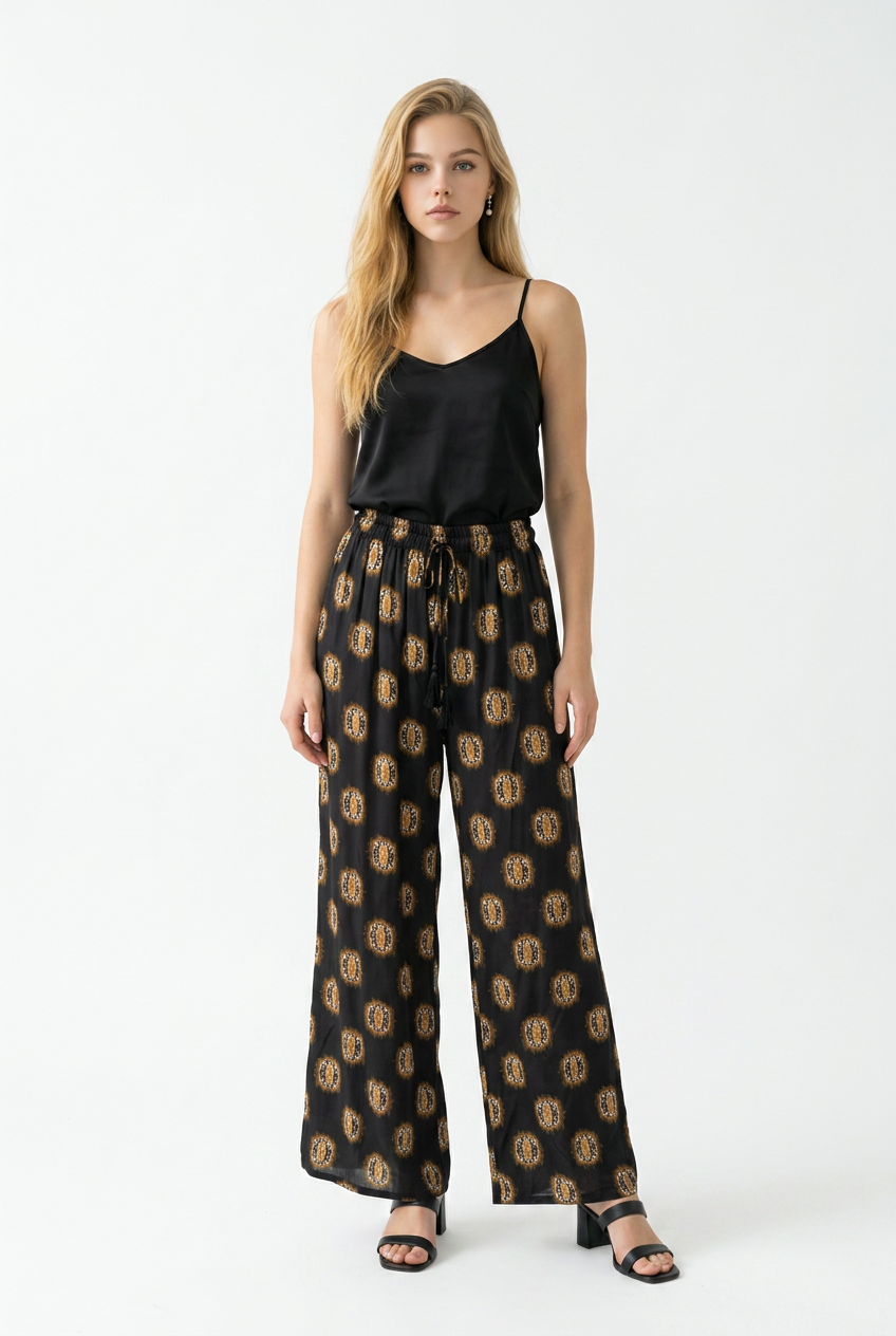 Pantalon palazzo