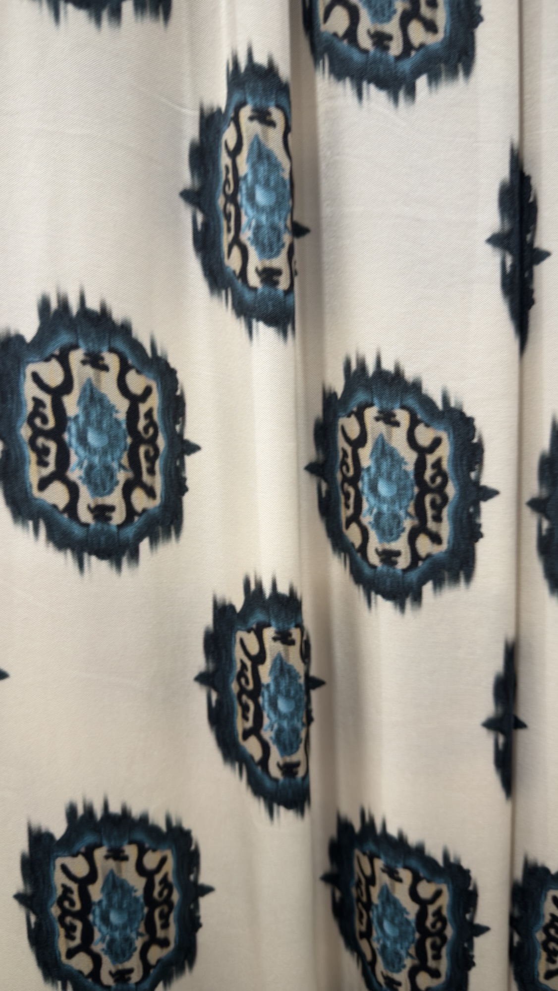 Pantalon palazzo crudo estampado aloha