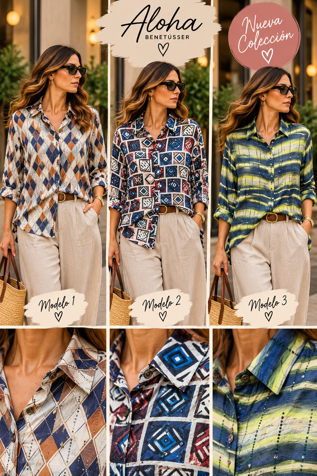 Camisa Capri Aloha